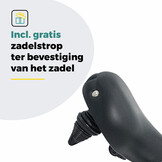 Voltano Drifter Fietszadel 2.0 - Zwart Zadel