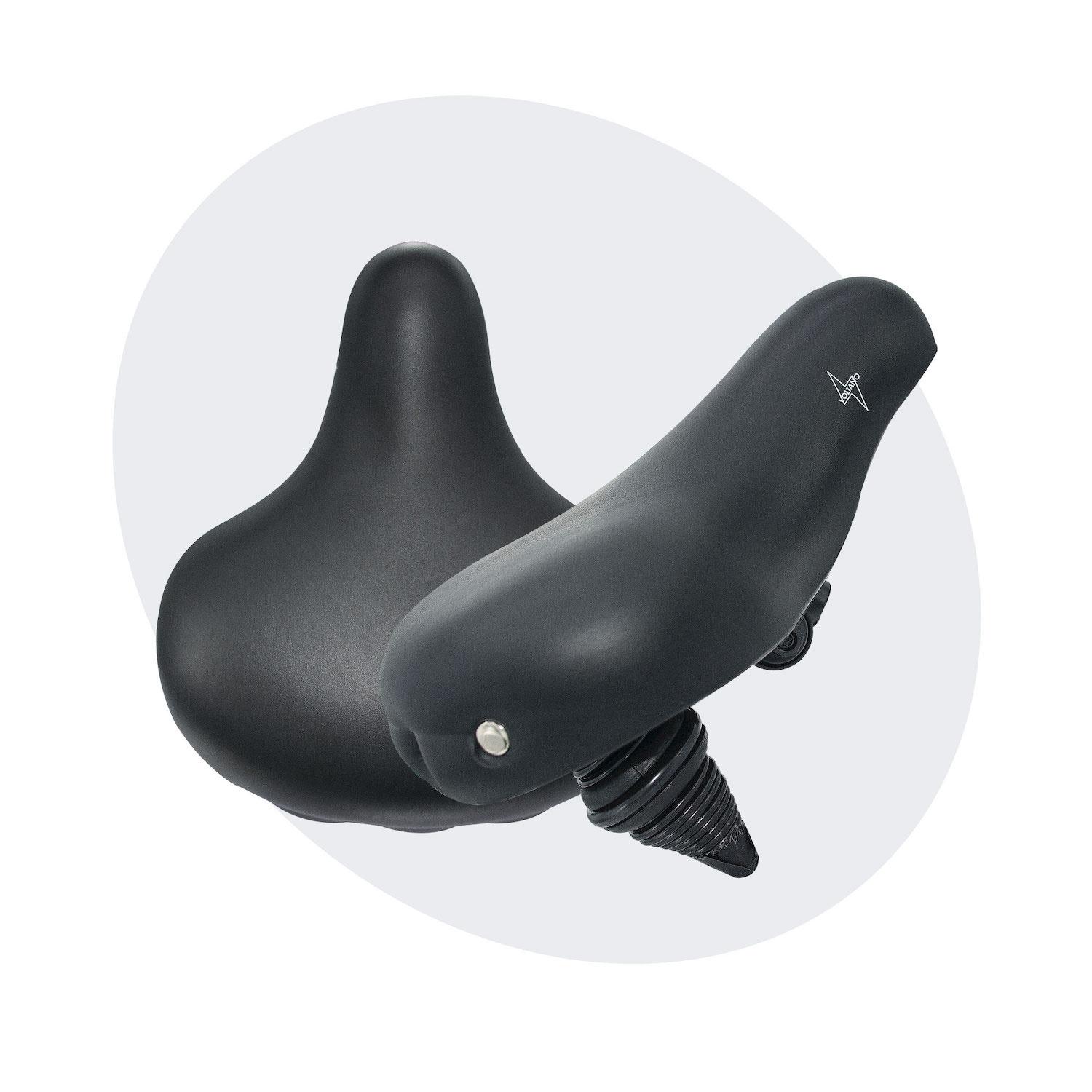 Voltano Drifter Fietszadel 2.0 - Zwart Zadel