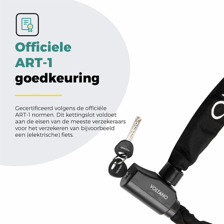 Voltano ART1 Kettingslot - 110CM - ART 1 Slot