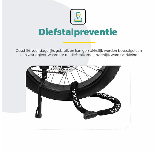 Voltano ART1 Kettingslot - 110CM - ART 1 Slot