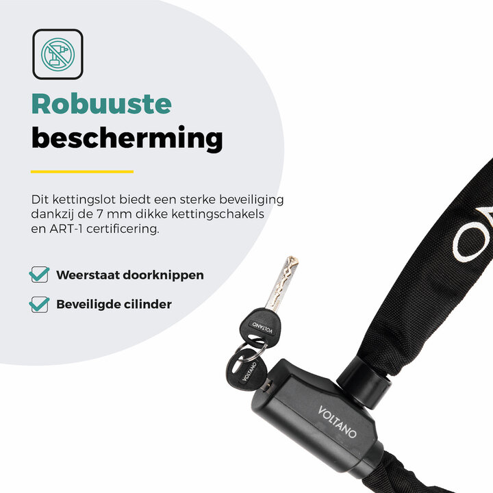 Voltano ART1 Kettingslot - 110CM - ART 1 Slot