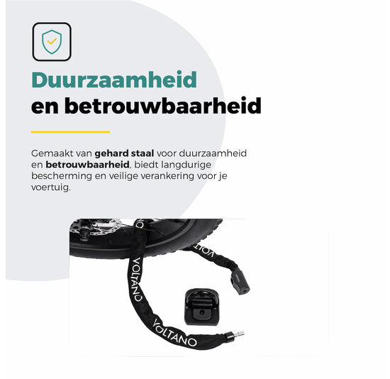 Voltano Muuranker Secure -  Incl. Bevestigingsmateriaal