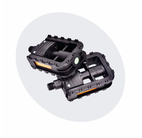 Voltano Fold'M Vouwpedalen - Zwart - Fietspedalen