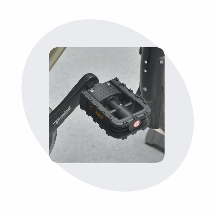 Voltano Fold'M Vouwpedalen - Zwart - Fietspedalen