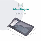 Voltano Telefoonhouder Fiets - Waterdicht - Zwart