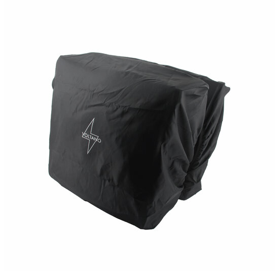 Voltano Regenhoes Dubbele Fietstas - 30-60 Liter - 100% Waterdicht - Zwart
