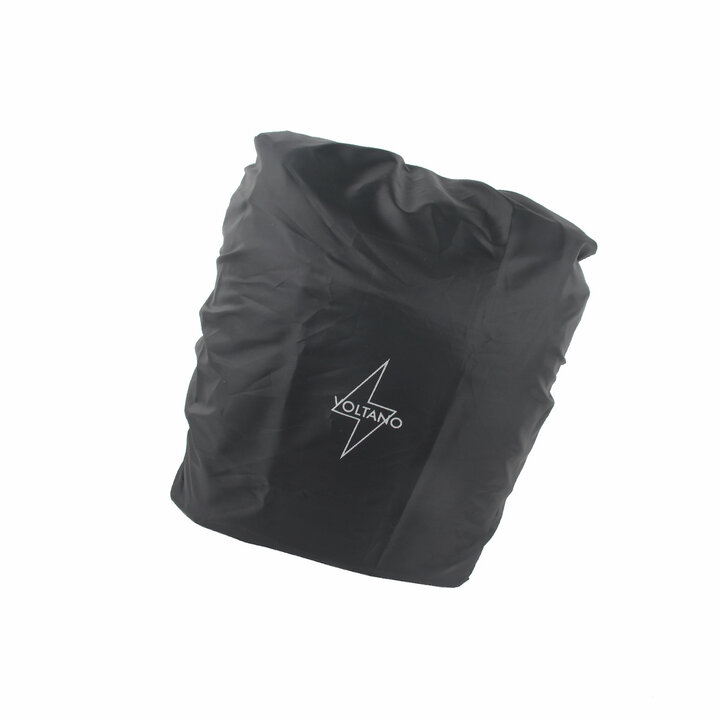 Voltano Regenhoes Enkele Fietstas / Rugtas - 18-30 Liter - 100% Waterdicht - Zwart