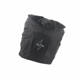 Voltano Regenhoes Enkele Fietstas / Rugtas - 18-30 Liter - 100% Waterdicht - Zwart