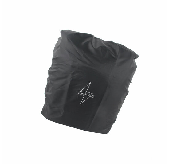 Voltano Regenhoes Enkele Fietstas / Rugtas - 18-30 Liter - 100% Waterdicht - Zwart