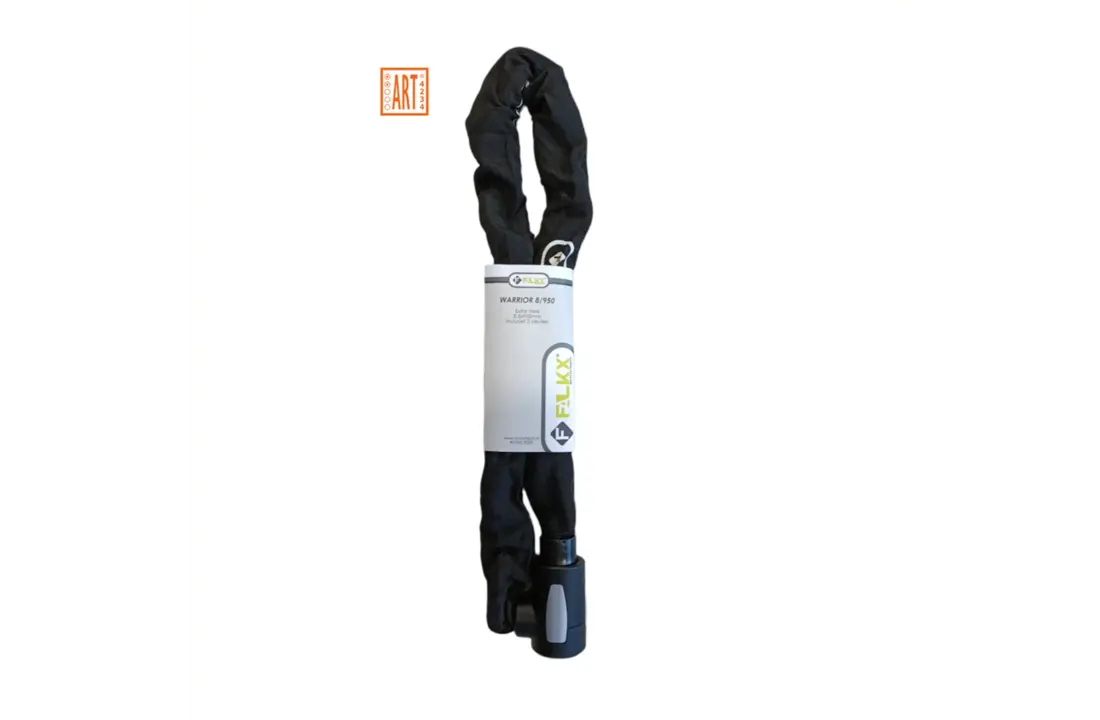 Falkx Kettingslot Warrior - Art2 Goedgekeurd - 95 CM - Zwart