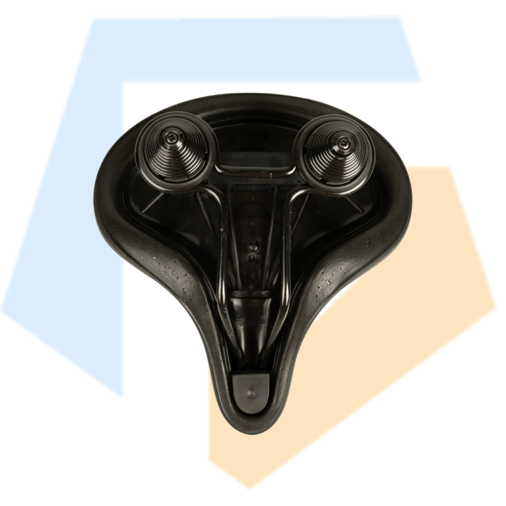 Selle Royal Gipsy Spring Relaxed Drifter Fietszadel - Zwart - Royal Gel - Unisex