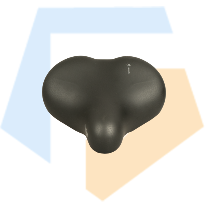 Selle Royal Gipsy Spring Relaxed Drifter Fietszadel - Zwart - Royal Gel - Unisex