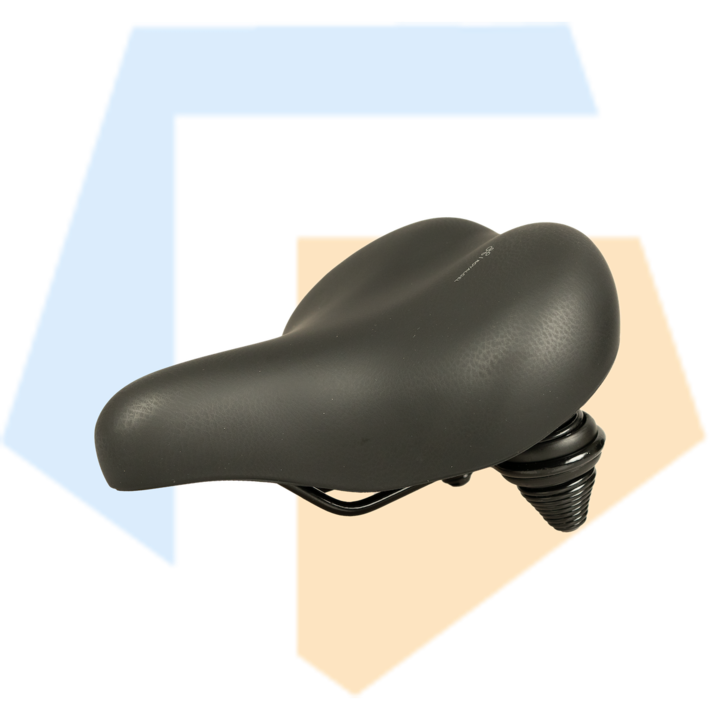 Selle Royal Gipsy Spring Relaxed Drifter Fietszadel - Zwart - Royal Gel - Unisex