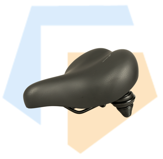 Selle Royal Gipsy Spring Relaxed Drifter Fietszadel - Zwart - Royal Gel - Unisex