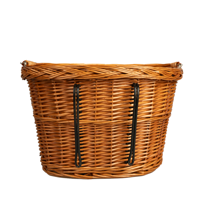 Falkx Rotan Fietsmand Riet - 33L - Bruin