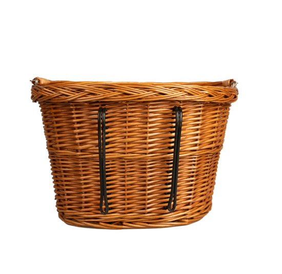 Falkx Rotan Fietsmand Riet - 33L - Bruin