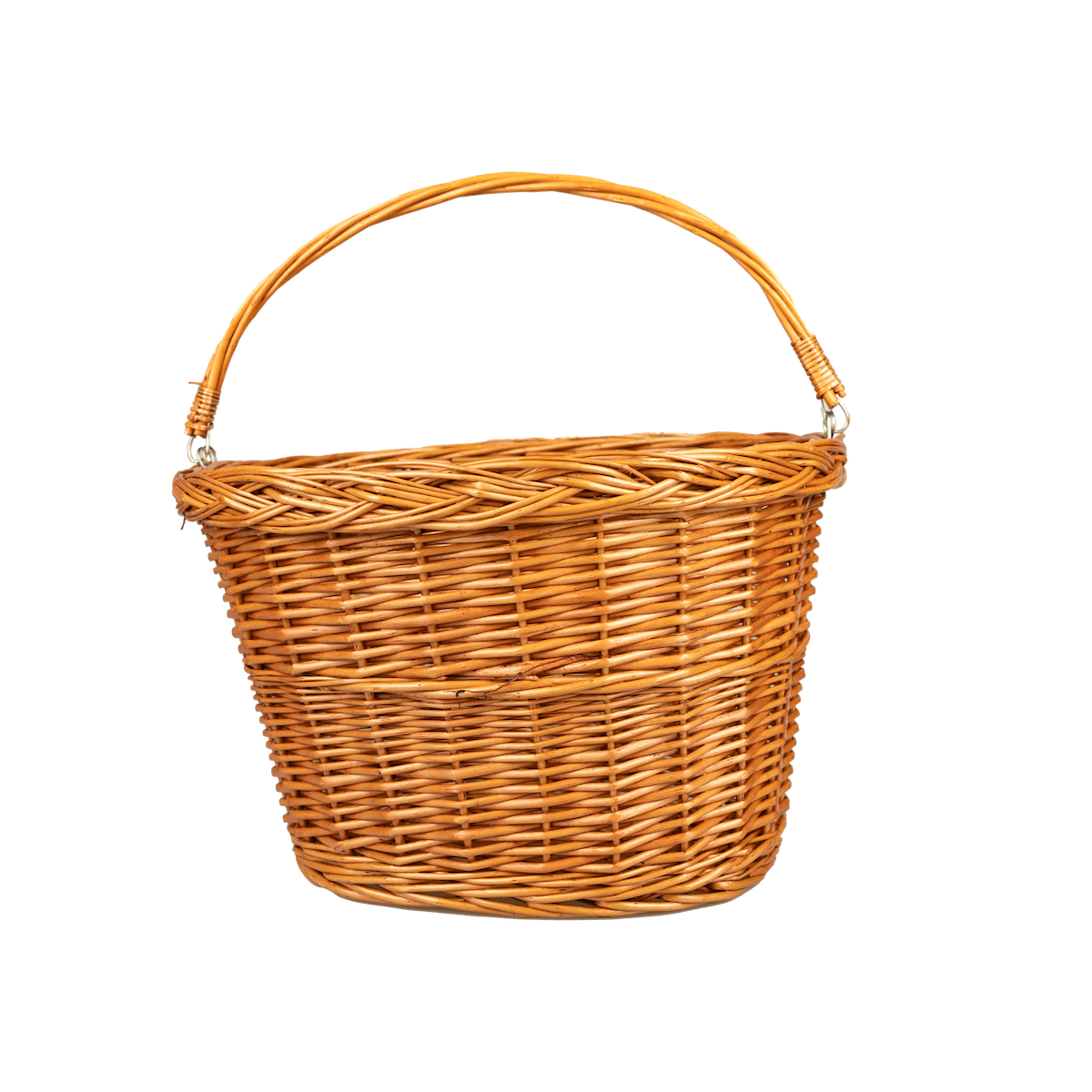 Falkx Rotan Fietsmand Riet - 33L - Bruin