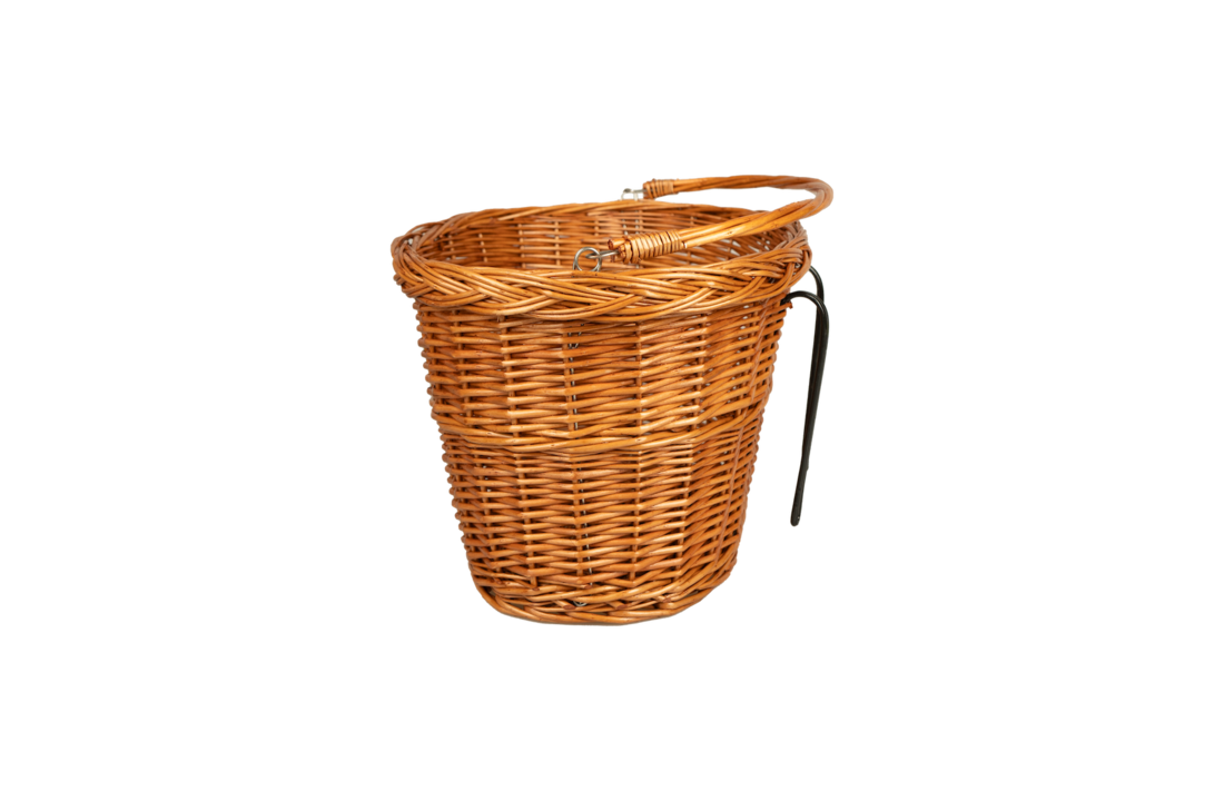 Falkx Rotan Fietsmand Riet - 33L - Bruin