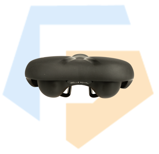 Selle Royal Rio Moderate Unitech Fietszadel - Unisex Zadel - Zwart