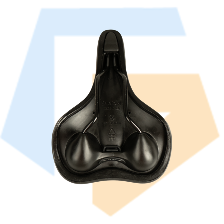 Selle Royal Rio Moderate Unitech Fietszadel - Unisex Zadel - Zwart