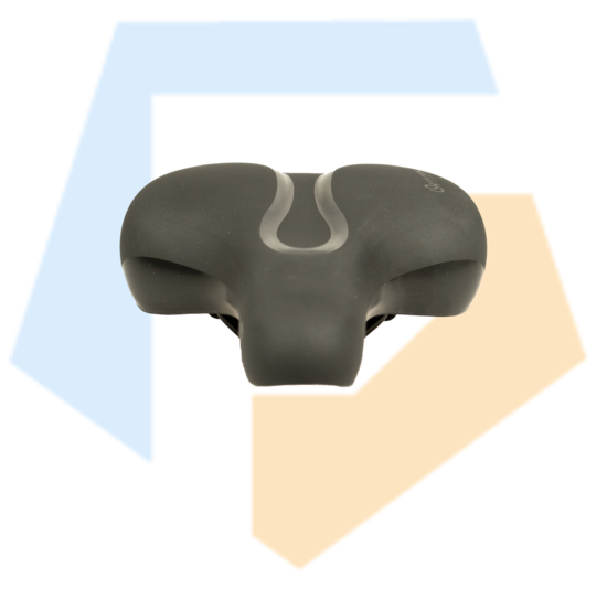 Selle Royal Rio Moderate Unitech Fietszadel - Unisex Zadel - Zwart