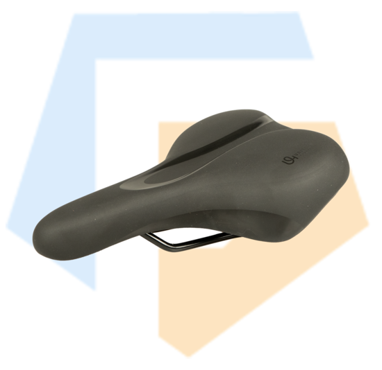 Selle Royal Rio Moderate Unitech Fietszadel - Unisex Zadel - Zwart