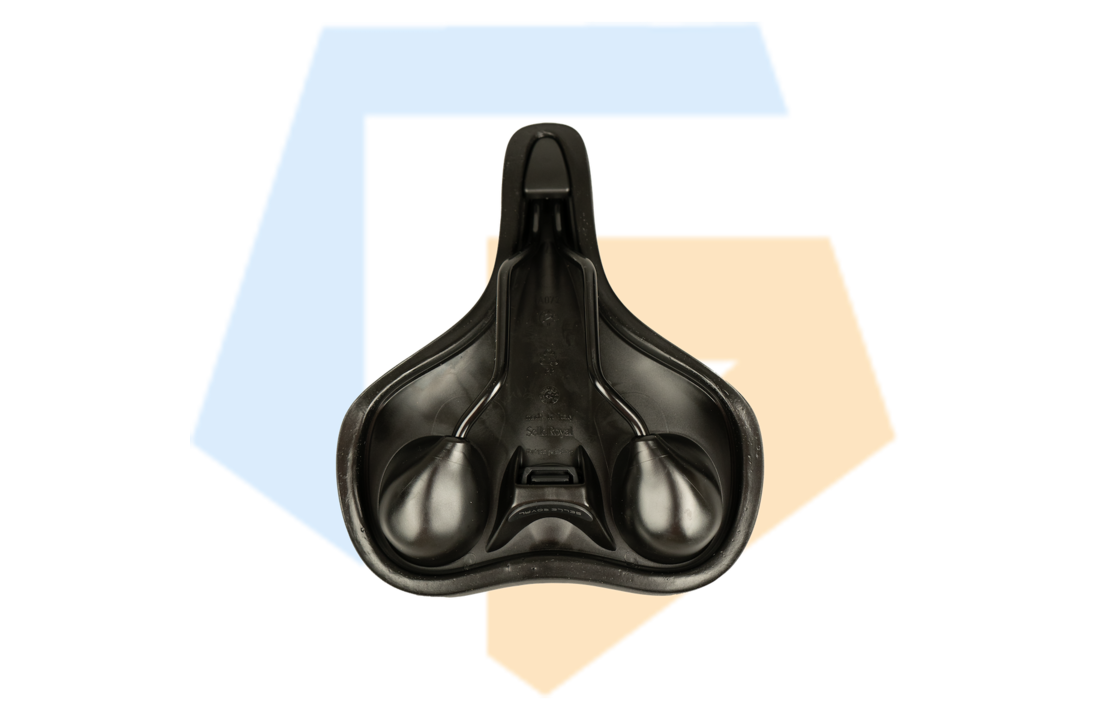 Selle Royal Rio Relaxed Breed Fietszadel - Unisex Zadel - Zwart
