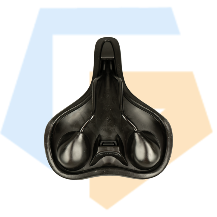 Selle Royal Rio Relaxed Breed Fietszadel - Unisex Zadel - Zwart