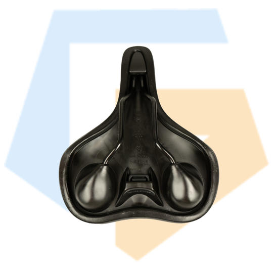 Selle Royal Rio Relaxed Breed Fietszadel - Unisex Zadel - Zwart