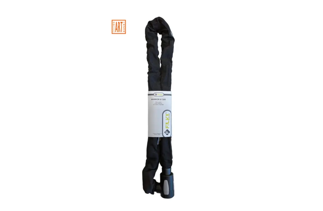Falkx Kettingslot Warrior - Art2 Goedgekeurd - 120 CM - Zwart