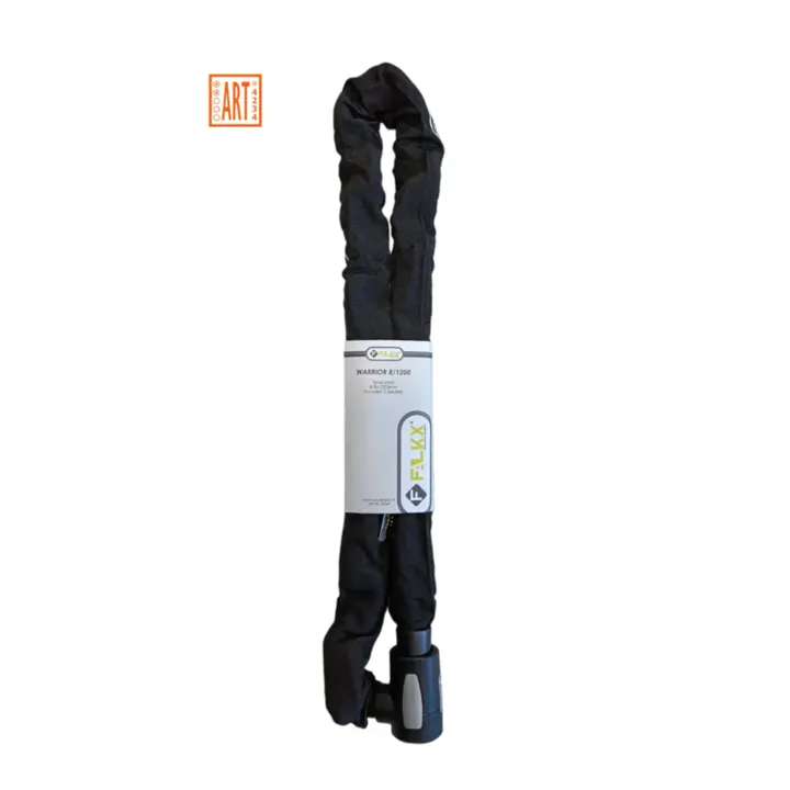Falkx Kettingslot Warrior - Art2 Goedgekeurd - 120 CM - Zwart