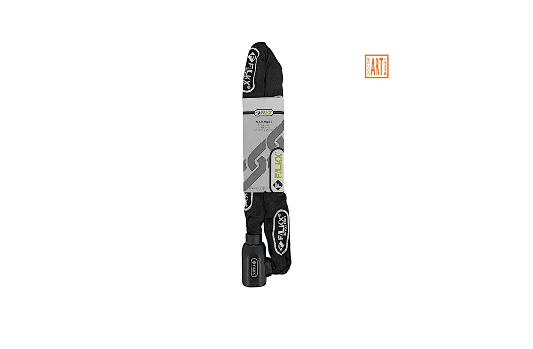 Falkx Kettingslot Mad Max II - Art2 Goedgekeurd - 110 CM - Zwart