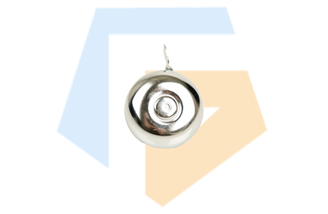 FALKX Stalen Fietsbel - Zilver