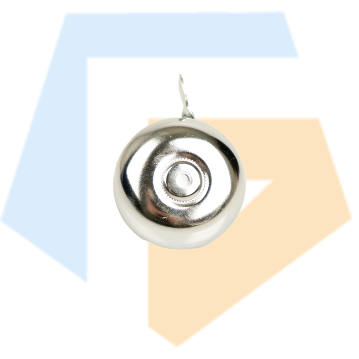 FALKX Stalen Fietsbel - Zilver