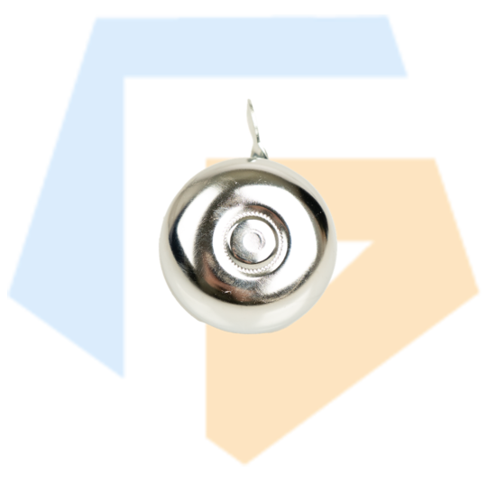 FALKX Stalen Fietsbel - Zilver