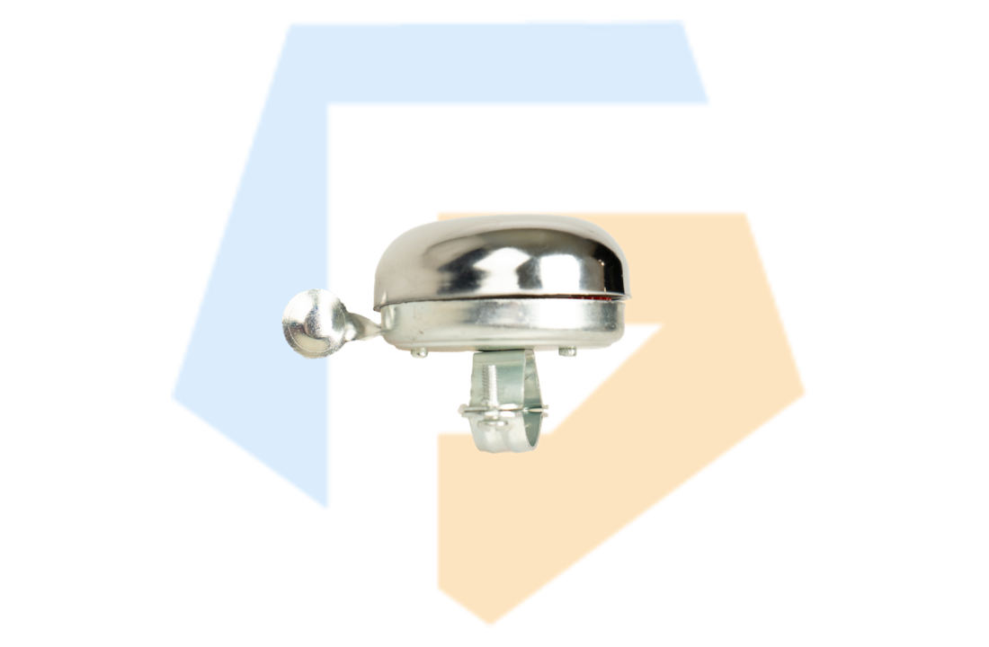 FALKX Stalen Fietsbel - Zilver