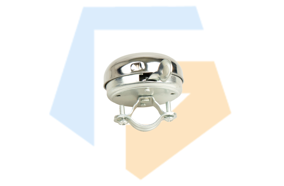 FALKX Stalen Fietsbel - Zilver