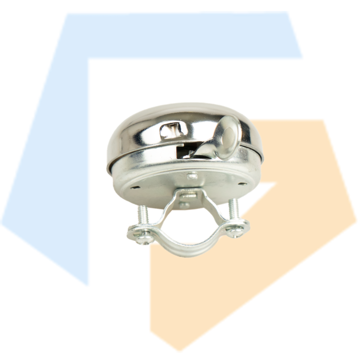 FALKX Stalen Fietsbel - Zilver