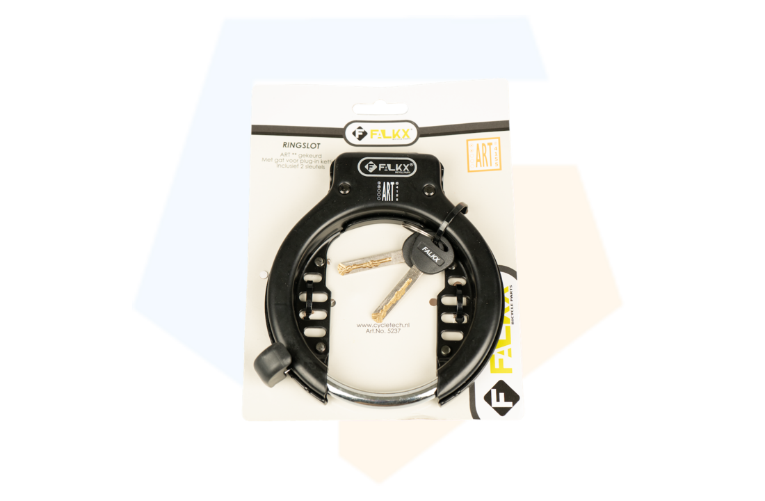FALKX Armour Ringslot Art2 - Zwart - Insteekoptie