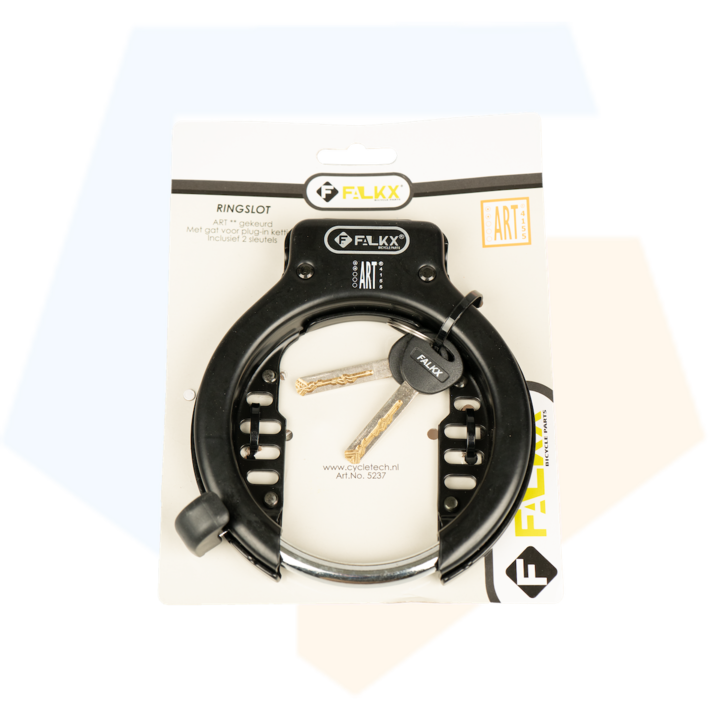 FALKX Armour Ringslot Art2 - Zwart - Insteekoptie