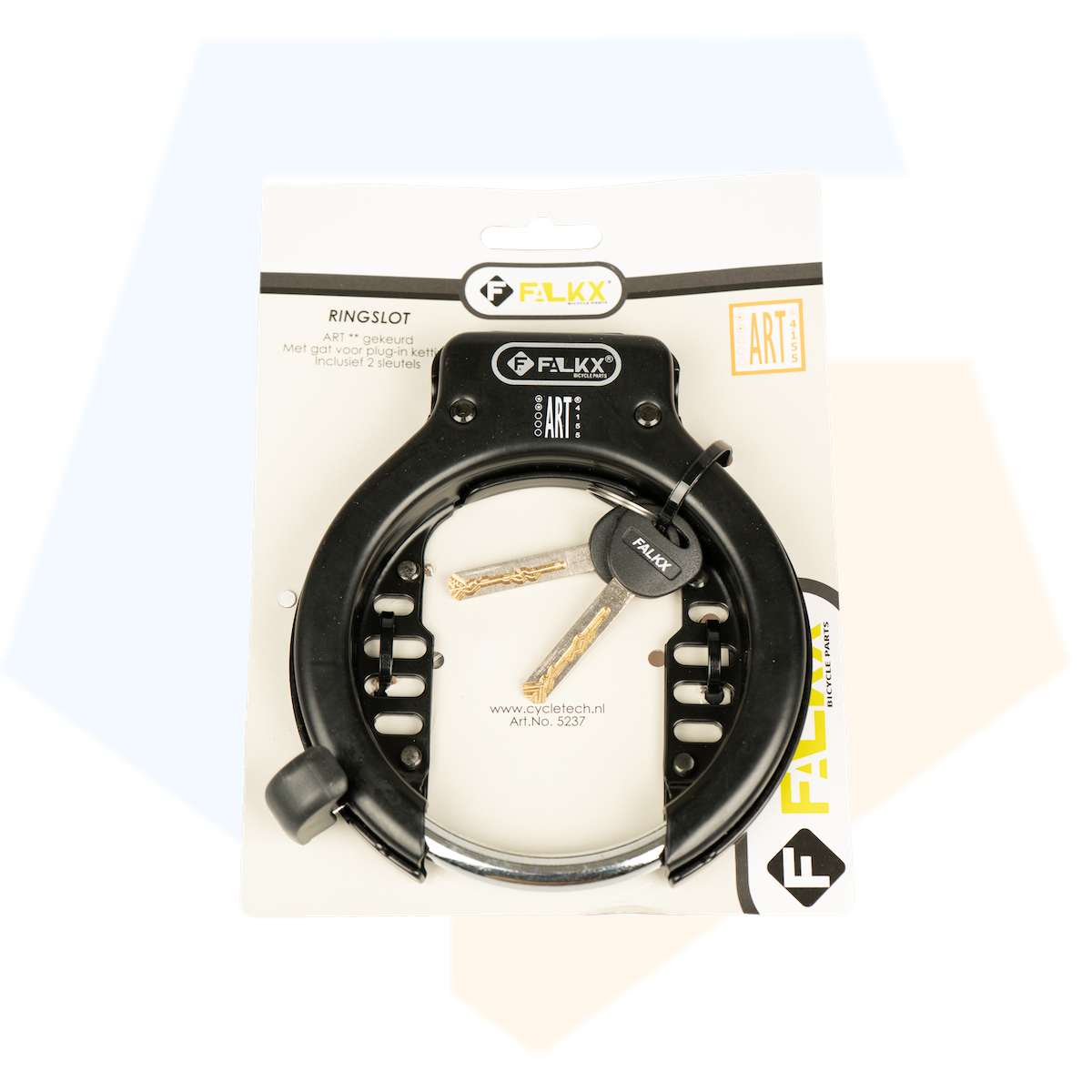 FALKX Armour Ringslot Art2 - Zwart - Insteekoptie