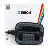 Union SP 807 Fietspedalen - Anti Slip Pedalen - Zwart / Grijs