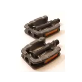 Union SP 823 Aluminium Fietspedalen - Anti Slip Pedalen - Grijs / Zwart