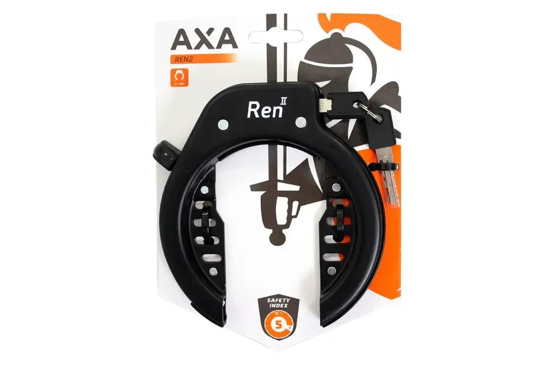 AXA Ren 2 Ringslot - Zwart