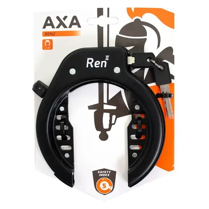 AXA Ren 2 Ringslot - Zwart
