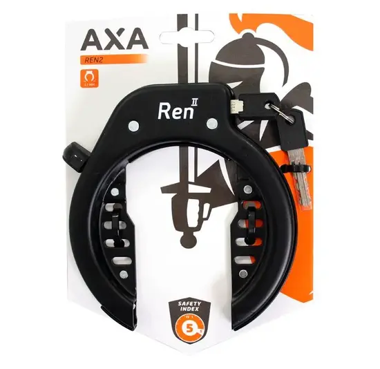 AXA Ren 2 Ringslot - Zwart