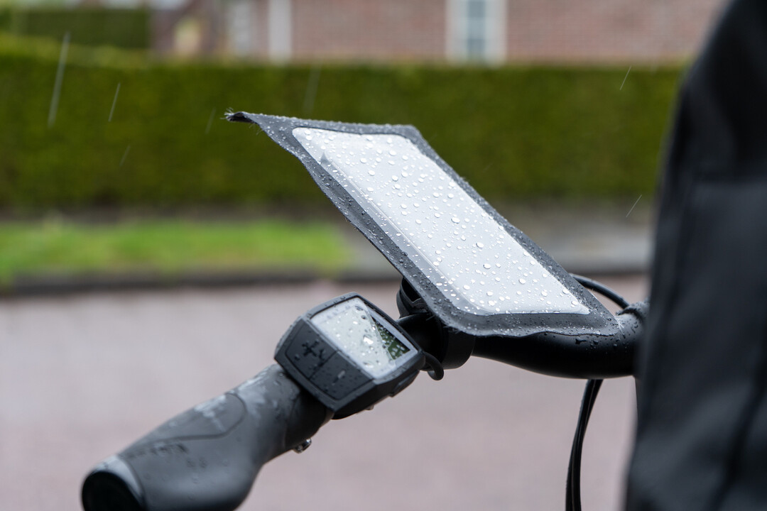 Voltano Telefoonhouder Fiets - Waterdicht - Zwart