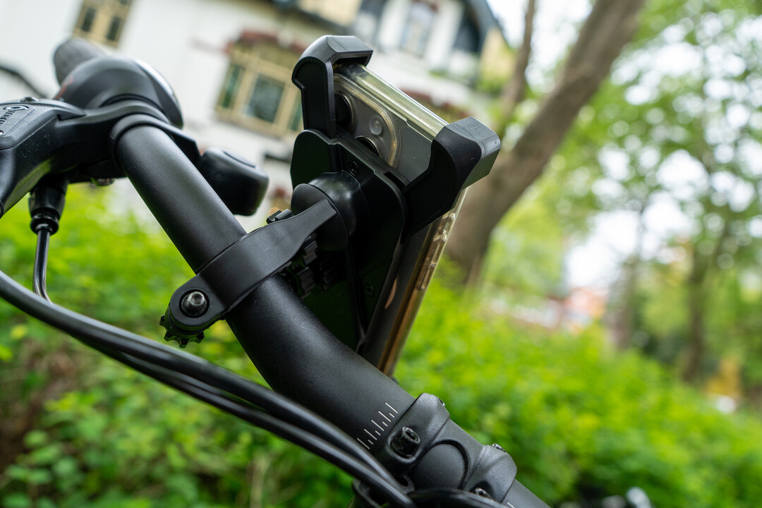 Voltano Telefoonhouder Fiets - 360 Graden Draaibaar - Zwart