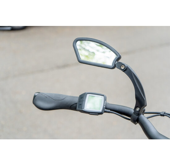 Voltano Fietsspiegel Rechts - Roestvrijstaal - Extra Stevig - Wegklapbaar