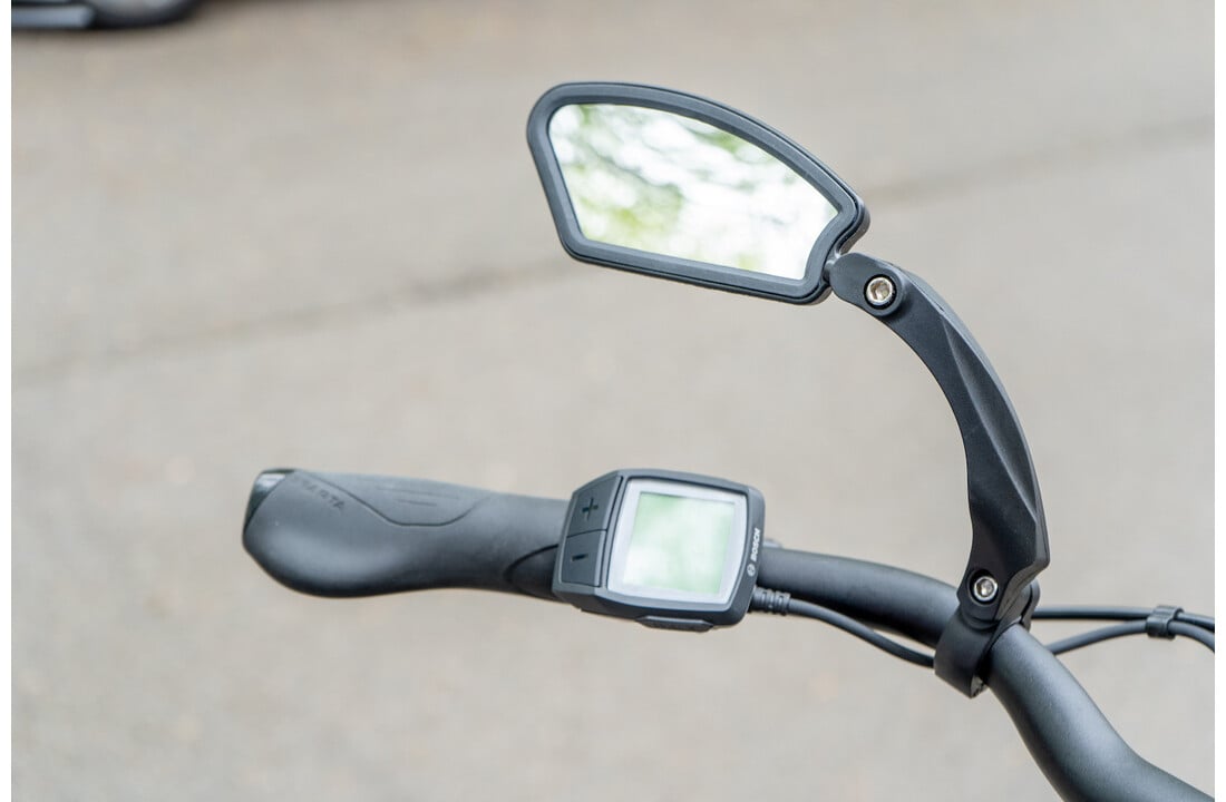 Voltano Fietsspiegel Links - Roestvrijstaal - Extra Stevig - Wegklapbaar
